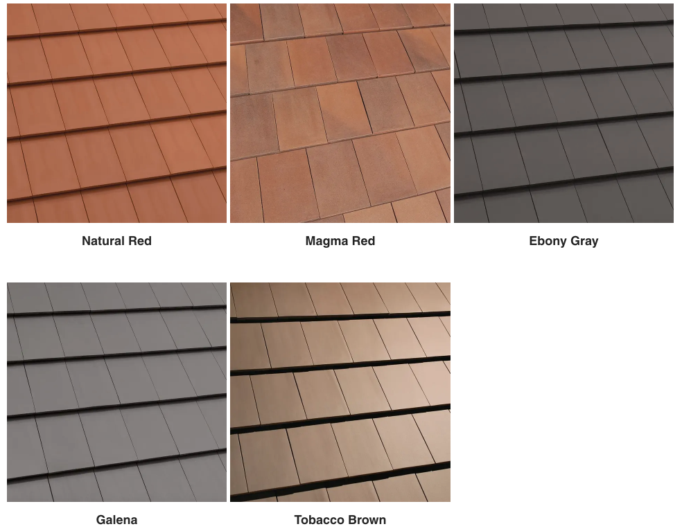 Plana Clay Tile Colors
