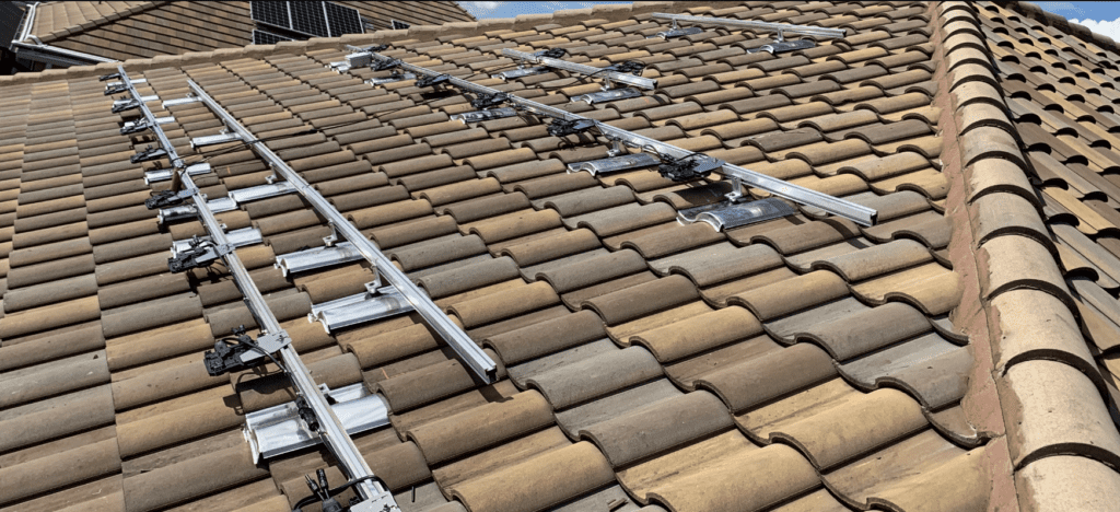 solar tile brackets solar panel